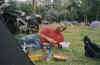 Gary & battered CBR400.jpg (63830 bytes)